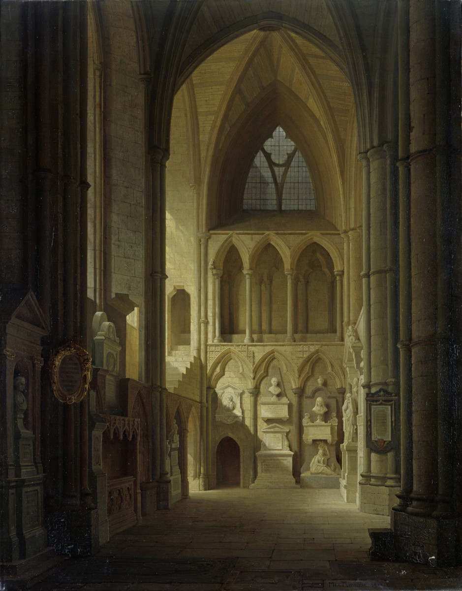 Der "Poetenwinkel" in der Westminster Abbey