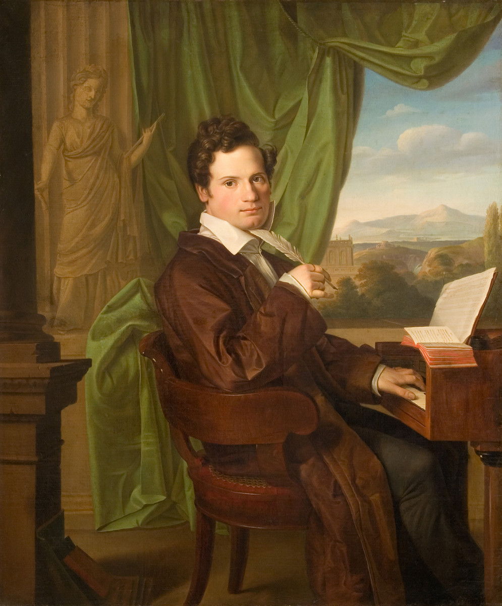Bildnis des Komponisten Heinrich Maria Schmidt