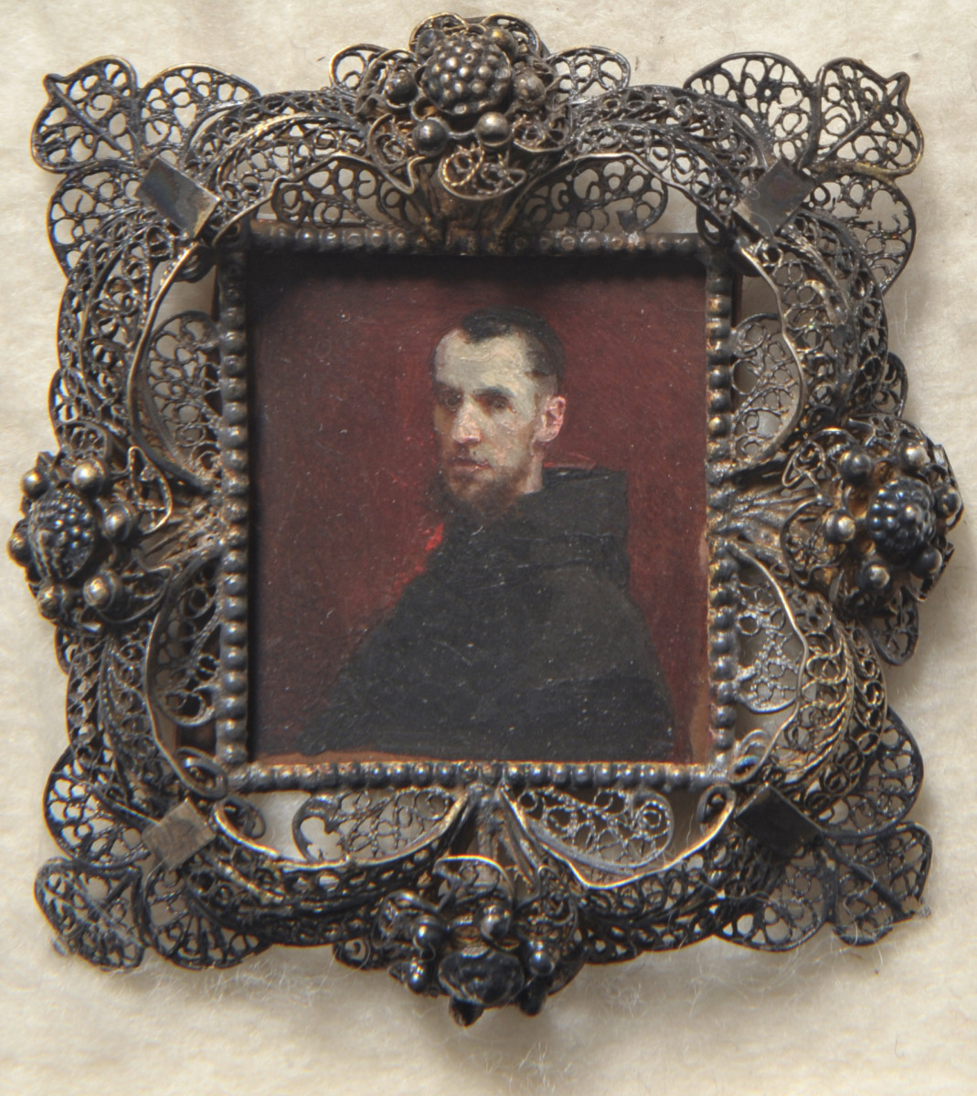 Ekkehard. Miniatur aus der Sammlung Loewe