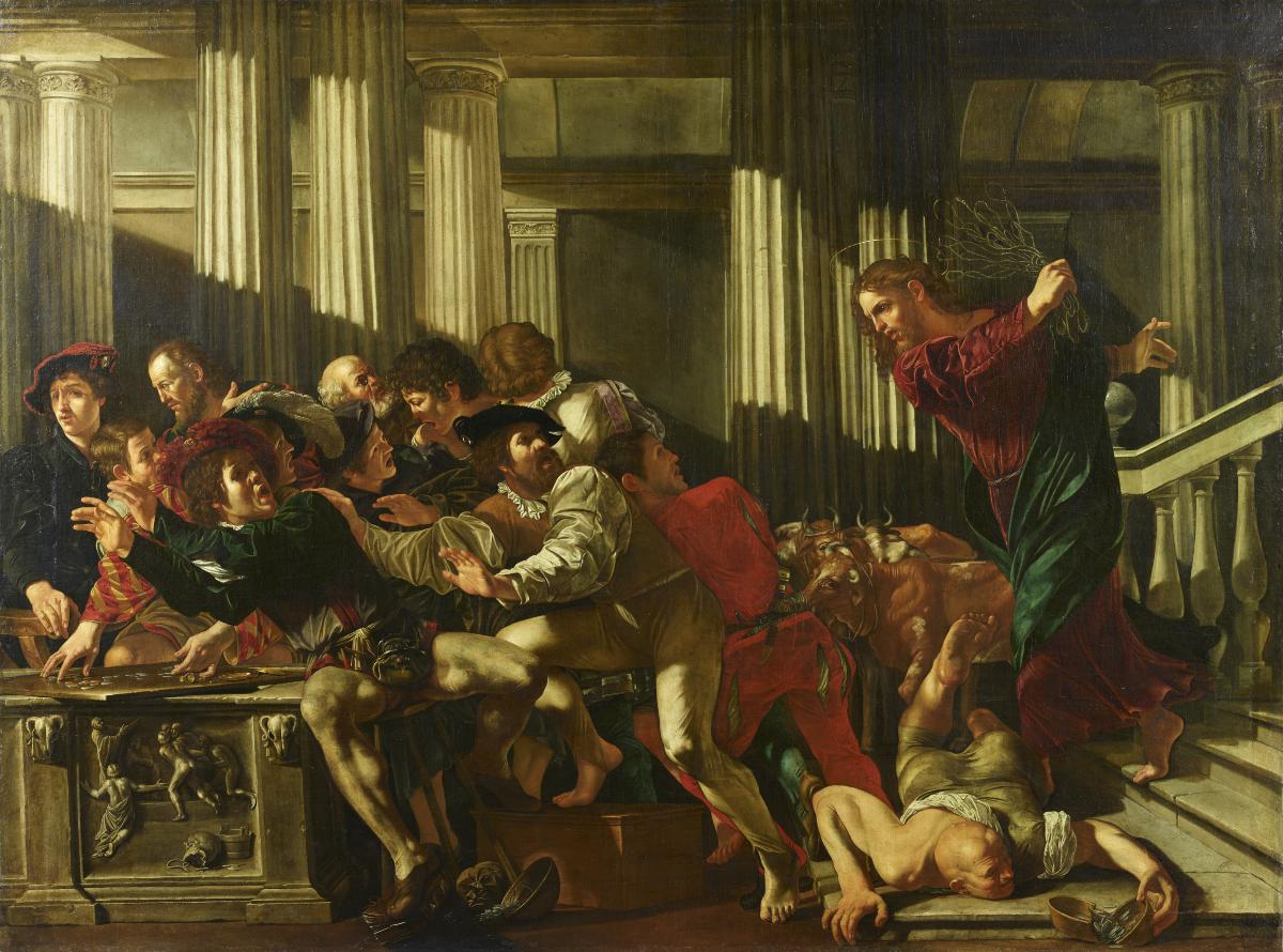 Die Austreibung der Wechsler aus dem Tempel