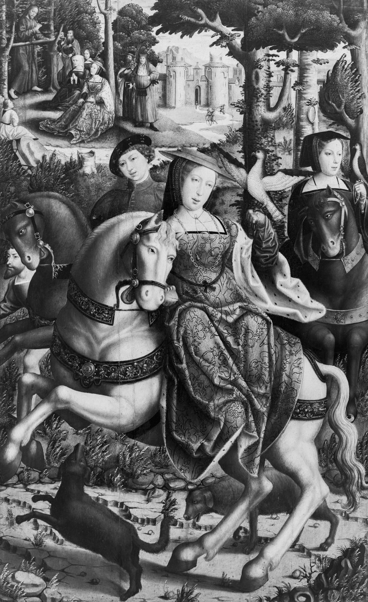 Ausritt der Heiligen Magdalena